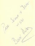 Autografo Belén Rueda