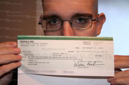 Cheque adsense