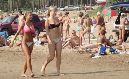 Chica en la playa