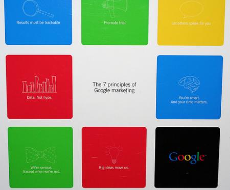 Los 7 principios de márketing en Google