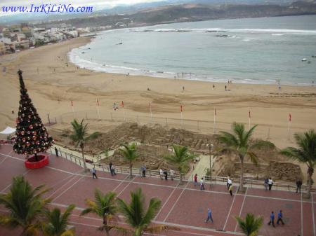 Belen de arena en Las Palmas