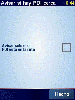 No marcar la casilla