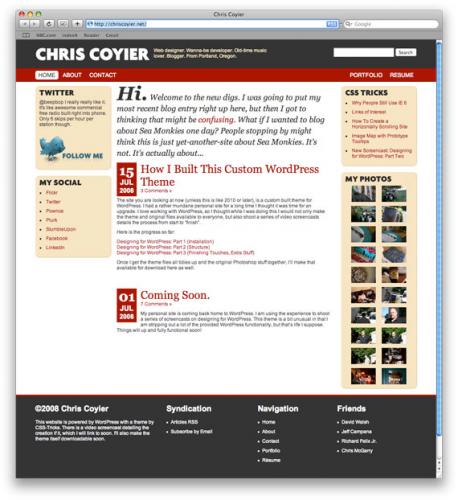 Creando un theme para Wordpress