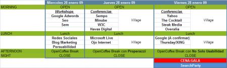 Programa congreso de buscadores