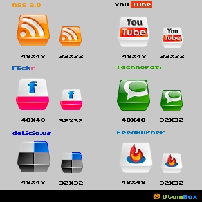 Iconos sociales para tu blog