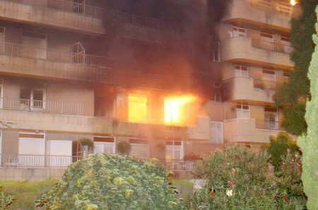 Explosion de Gas