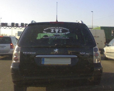 Conducir con unas copas de más Conducir con unas copas de más